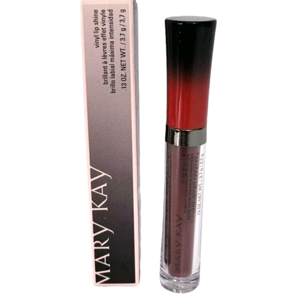 NIB Mary Kay Vinyl Lip Shine Attitude #037382‎ Full Size
